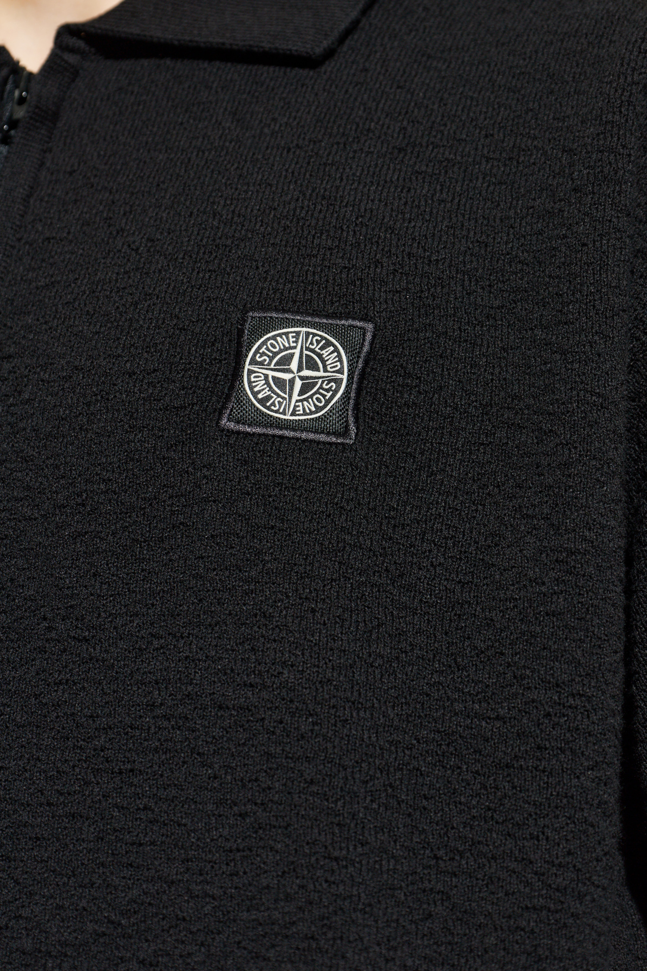 Stone Island Polo shirt with logo patch | Men's | Vitkac